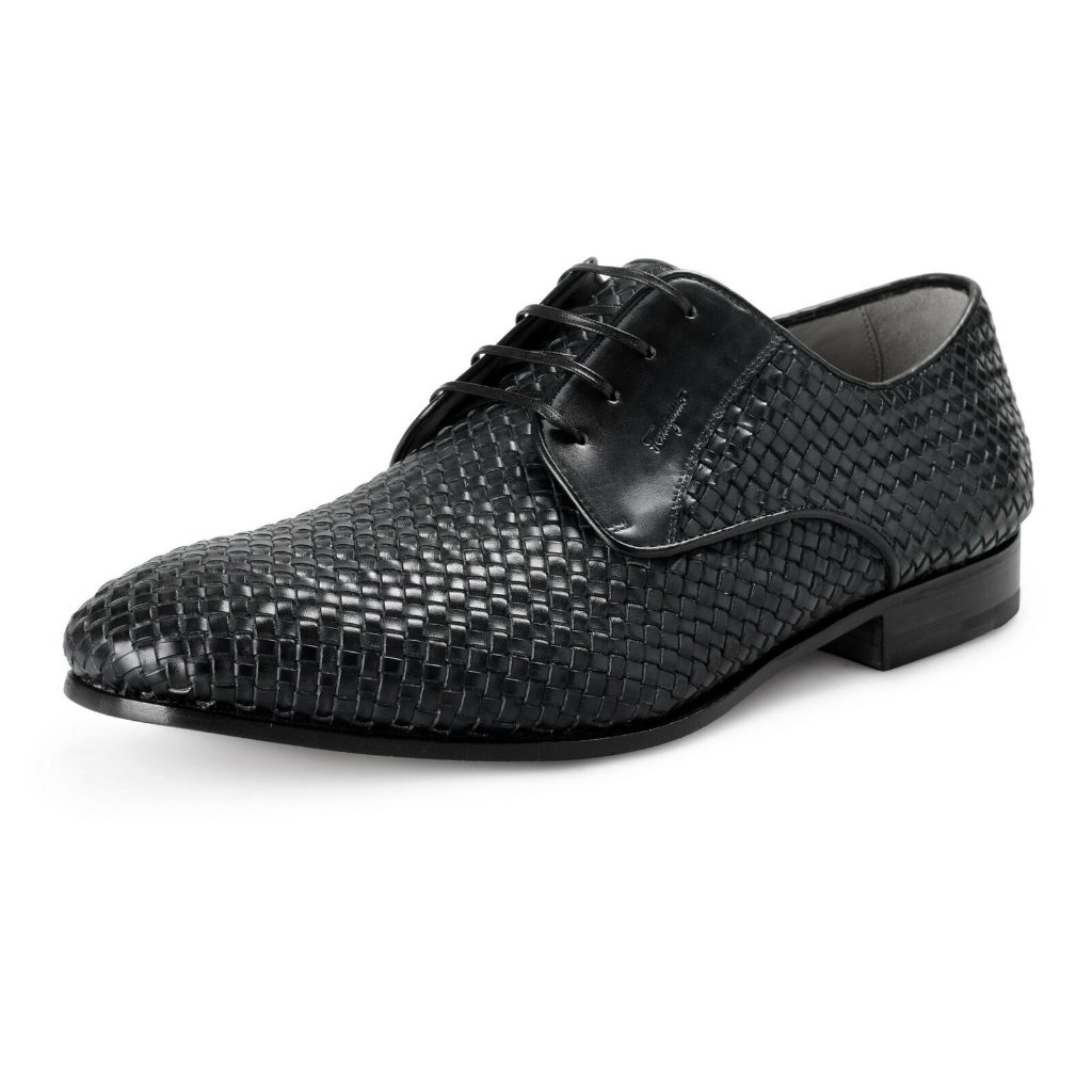 Salvatore Ferragamo Men's Cooper Leather Oxfords